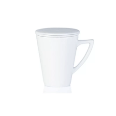 Cana portelan cu fitru si capac 300 ml