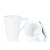 Cana portelan cu fitru si capac 300 ml