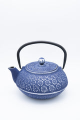 Ceainic de fonta albastru