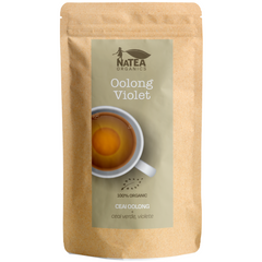 Ceai Oolong cu violete si nalba - Oolong Violet