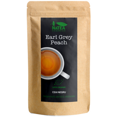 Ceai negru cu bergamota si piersica - Earl Grey Peach