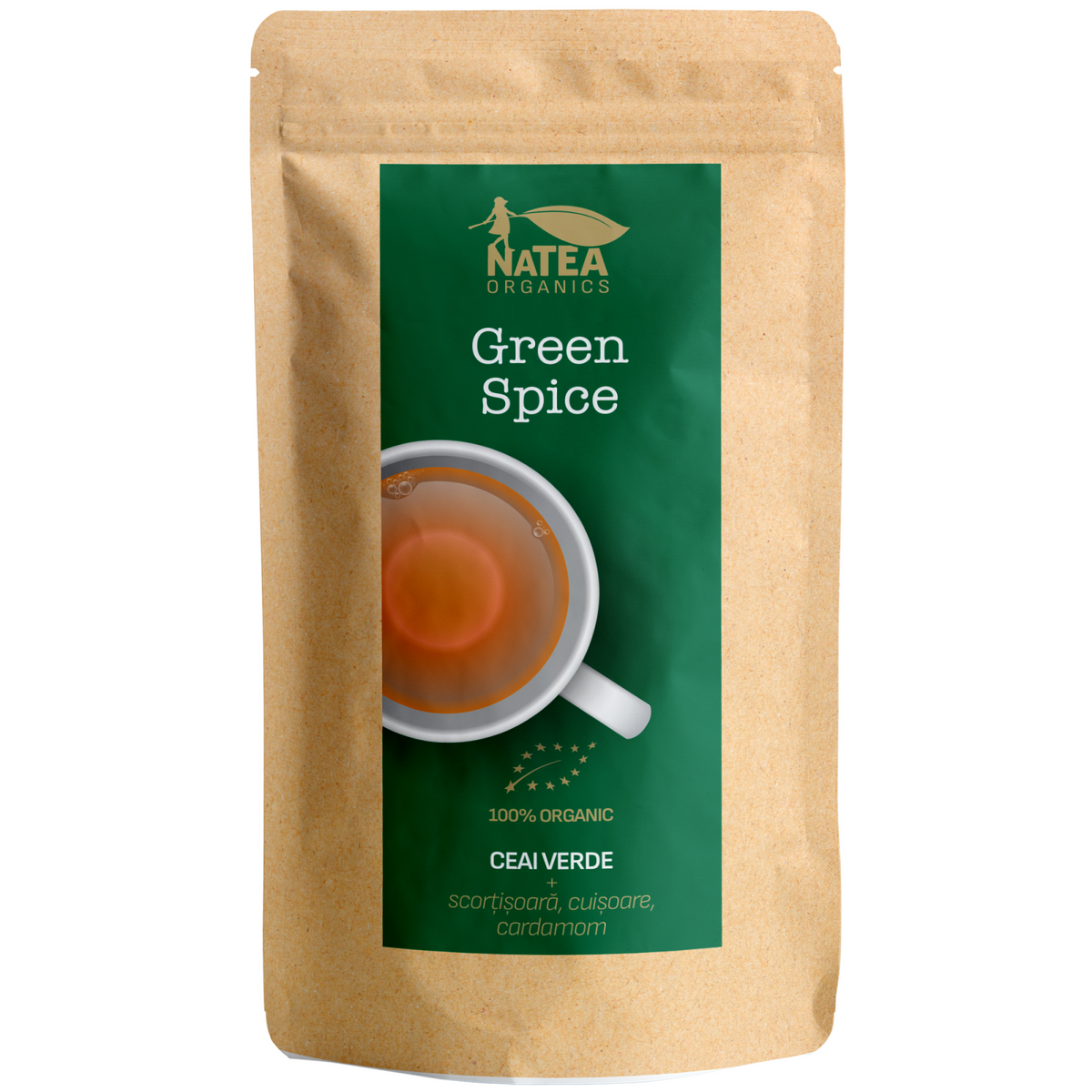 Ceai verde cu scortisoara, cuisoare si cardamom - Green Spice